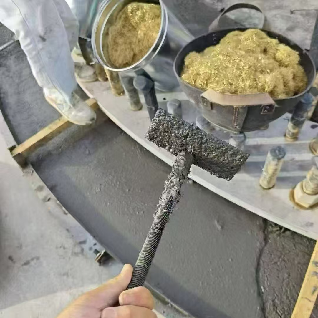 崇阳C120钢纤维高强无收灌浆料 轧机压缩机汽轮机发电机锻压设备底座灌浆材料